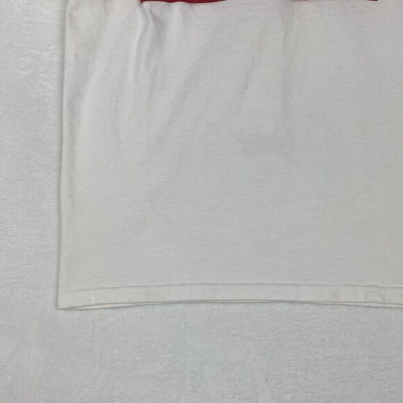 Vintage Champion Shirt Mens Medium White Logo Short Sleeve Crewneck Casual - Picture 9 of 14